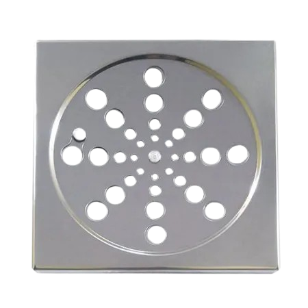GRELHA INOX QD 10CM C/ CAIXILHO CLARINOX