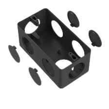 CONDULETE MULTIPLO 7 ENTRADAS 1" PVC (375) PT