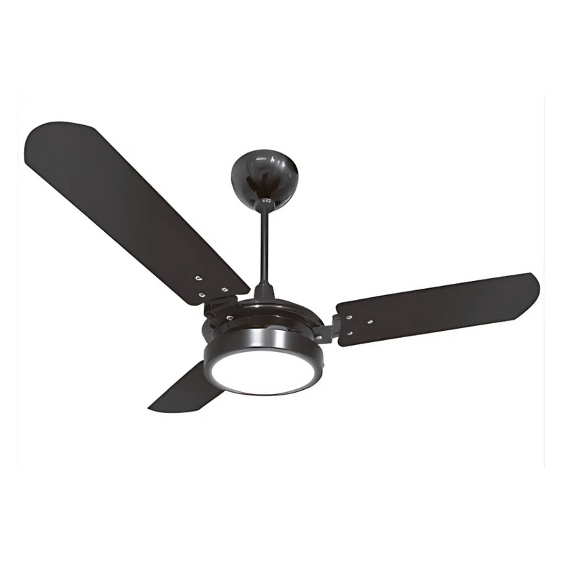 VENT TETO VALEN LED BF 6000K 220V PT/PT 707 (JRF000041F) VENTEX