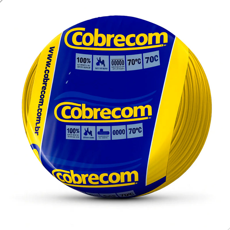 CABO FLEX 750V 2,5MM AM COBRECOM (ROLO 100MT)
