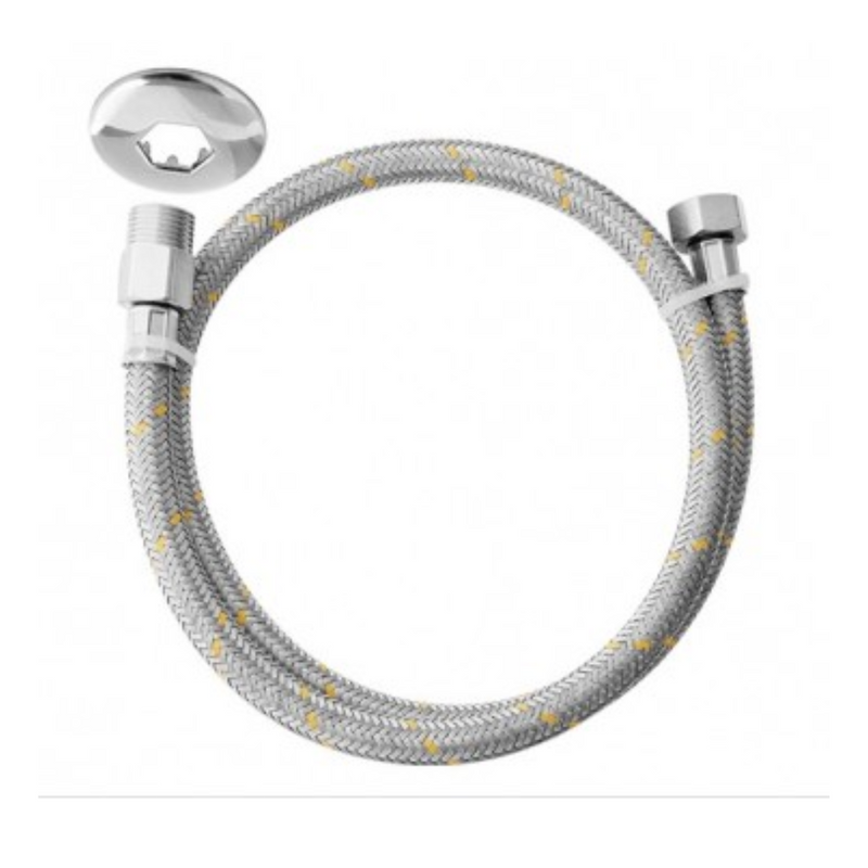 FLEXIVEL P/ GAS INOX 1/2X0,80 CM (180625) BLUKIT