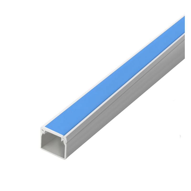 CANALETA BRANCA 10X10X2000 C/ ADESIVO (1006260) ALUMBRA