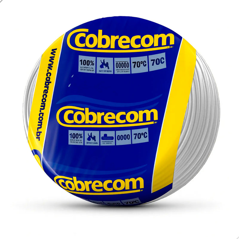 CABO FLEX 750V 6,0MM BR COBRECOM (ROLO 100MT)