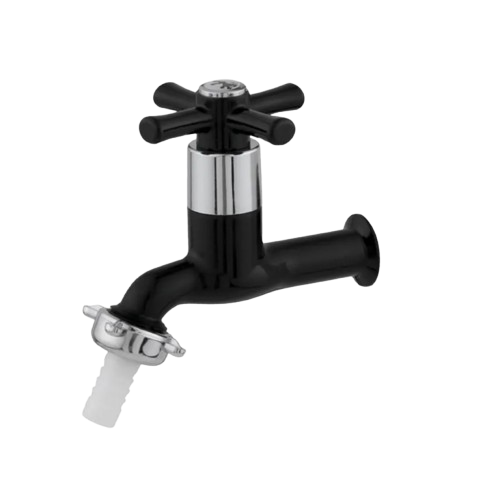 TORN JARDIM C/ BICO CURTA C31 PRETA - CROMADA ABS (9745) LEAO