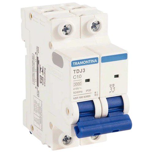 DISJ BIP 10A CURVA C (58012104) TRAMONTINA