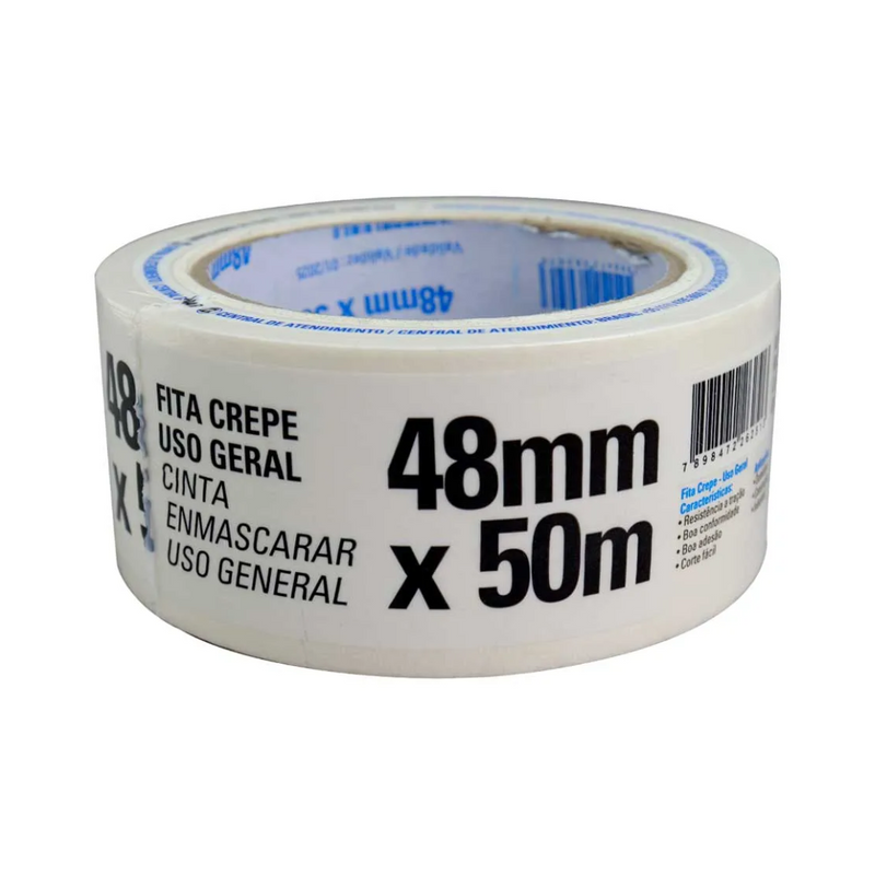 FITA CREPE TEKBOND 48MMX50MT TEKBOND