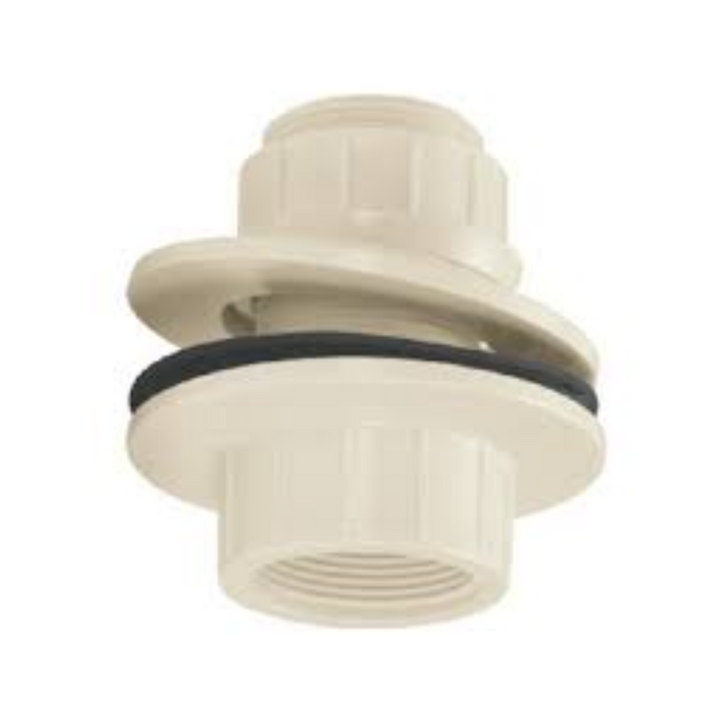 ADAP ROSCAVEL PVC FLANGE P/ CX D'AGUA 1  (11475) AMANCO