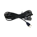 KIT (ABAJUR) C/ CABO 1,5MTS 2X0,50 C/INT/CENTRO + PLUG 2P PT (R2P) MARCAI