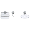 KIT ACESSORIOS MET P/ BANHEIRO 3 PÇS (KBMC3) ASTRA