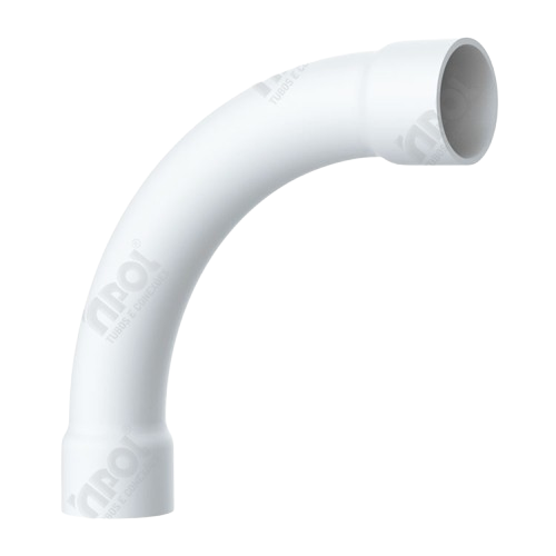 CURVA BRANCA 90° ENCAIXE 1/2 (81)