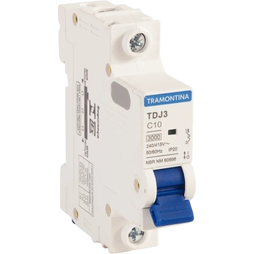 DISJ UNIPOLAR 10A CURVA C (58011104) TRAMONTINA
