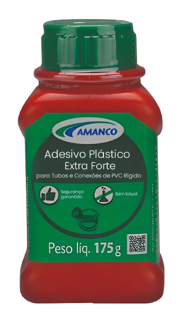 ADESIVO PVC EXTRA FORTE 175G (91386) AMANCO