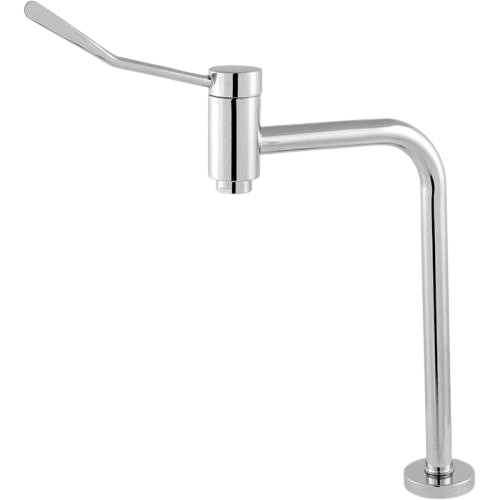 TORN LAVATORIO MESA CLINICA ALTA 1/2 CROMADA (4664) LEAO