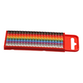 MARCADOR W1 0-9 CODE 0,50 A 1,5MM VM C/200 PÇ (010409519) HELLERMANN