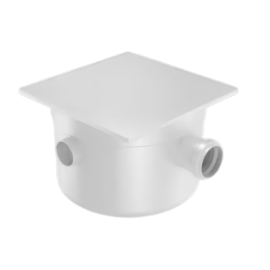 CAIXA SIFONADA PVC 250X172X50 QUAD BR (11072151) FORTLEV