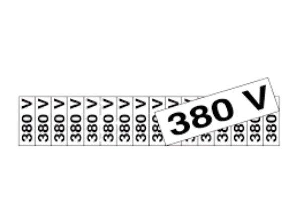 PLACA SINALIZE 380V 16PS