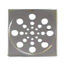 GRELHA INOX QD 10CM C/ CAIXILHO E PARAFUSO CLARINOX