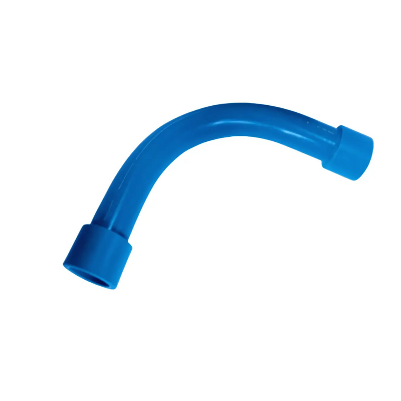 CURVA LONGA PPR AZUL 90 X 40MM (CL400A) TOPFUSION