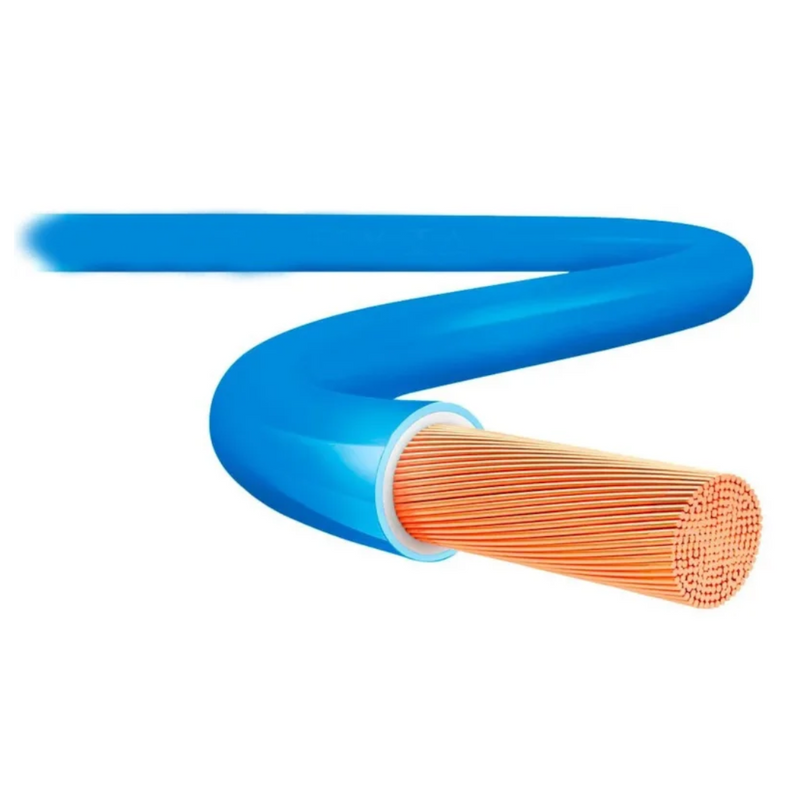 CABO FLEX 750V 6,00MM AZ MAX (ROLO 100MT)