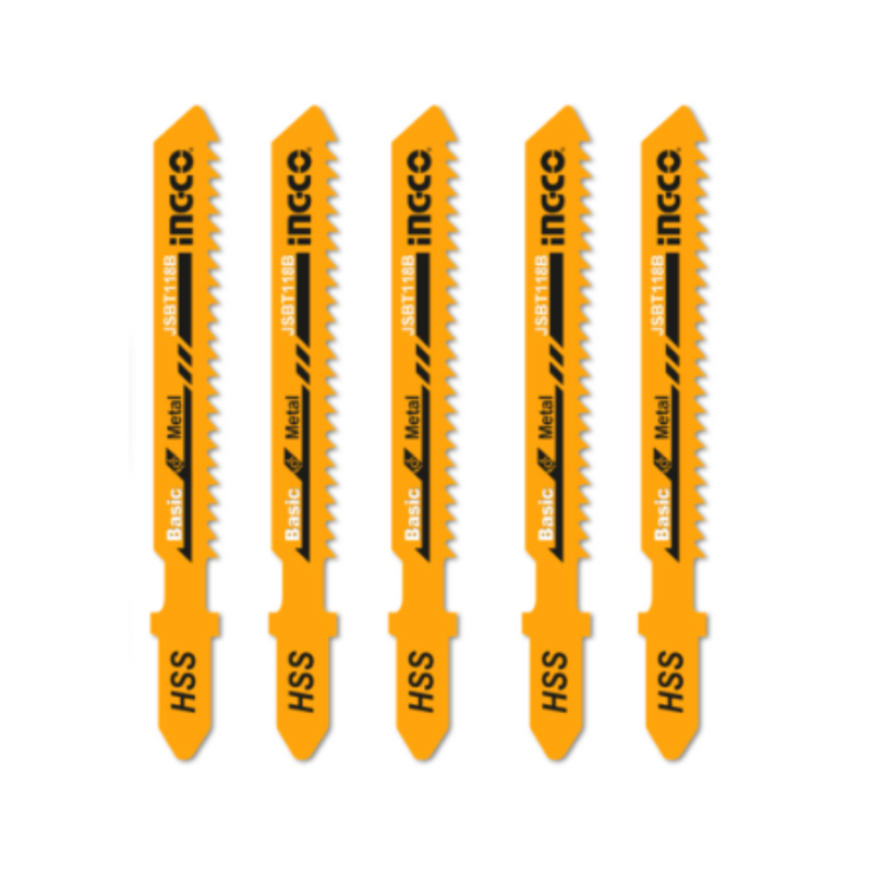 JOGO DE LAMINAS TICO TICO P/ METAL C/5 PECAS (JSBT118B) INGCO