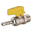 VALV PARA GAS RETA COM BICO 1/2X3/8