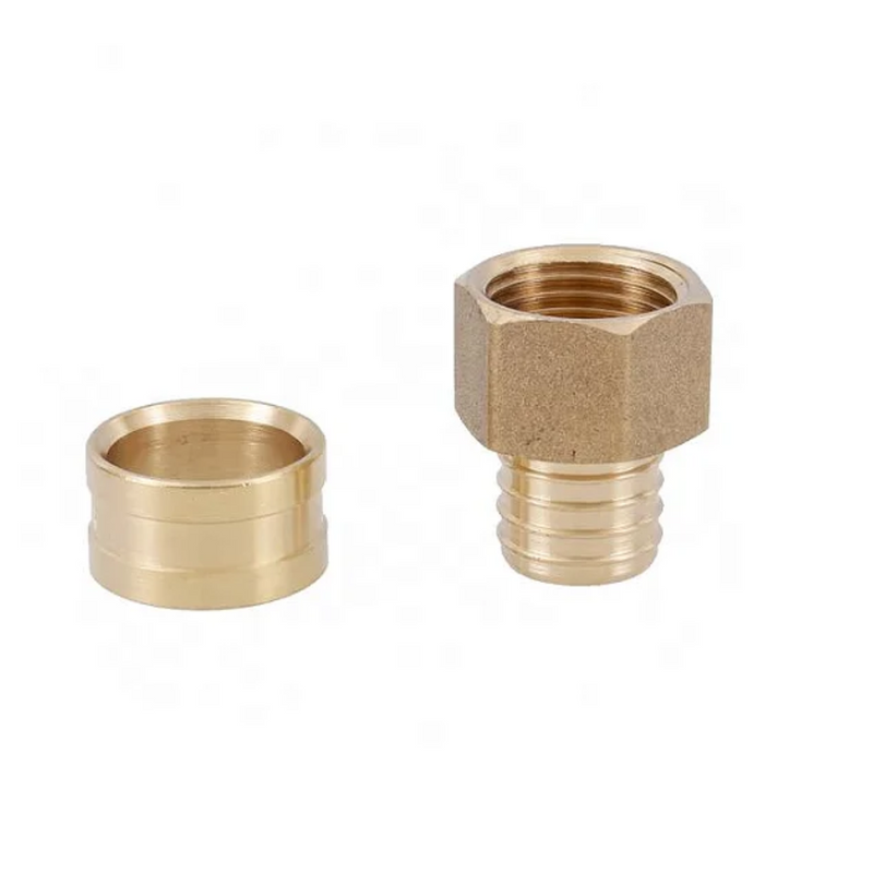 PEX GAS CONECTOR FIXO FEMEA 16MMX1/2 (GRH/1612) ASTRA"