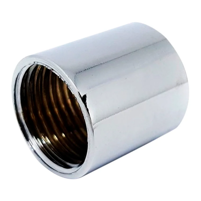 LUVA ROSCA FEMEA 1/2 X 1/2 CROMADA (10880CRE) GARDEN