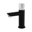 TORN LAVATORIO MESA AUTOMATICA PRETA-CROMADA ABS (1060) LEAO