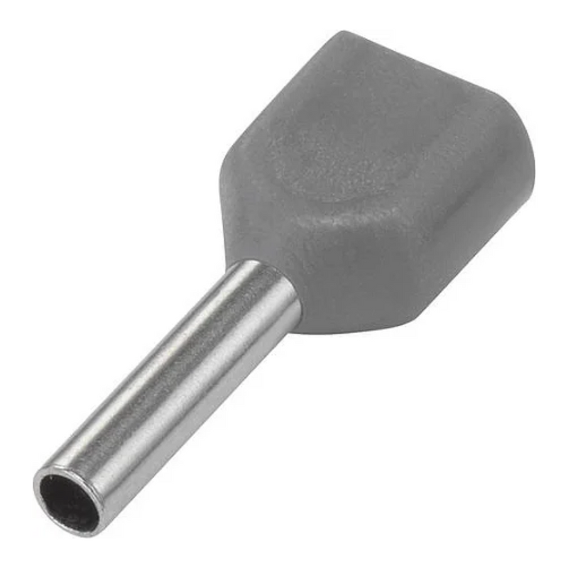 TERMINAL ILHOS DUPLO (TUBULAR) 0,75MM CZ
