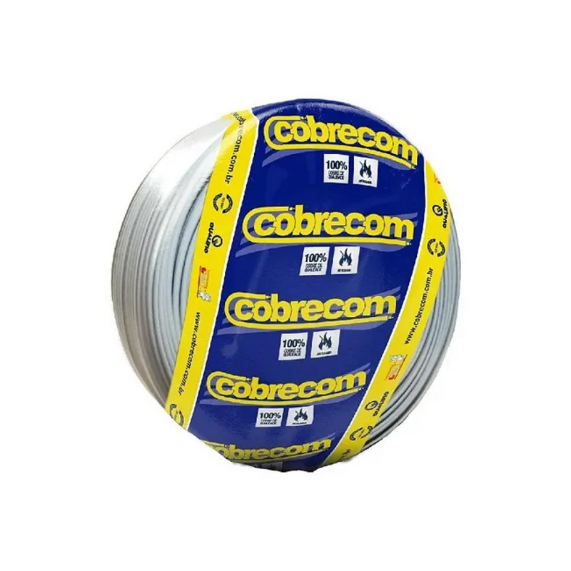 CABO FLEX 750V 1,0MM BR COBRECOM (POR METRO)