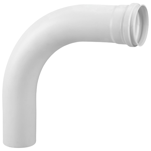 CURVA EG BR PVC LONGA 90X150MM (11461501) FORTLEV