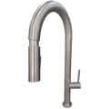 TORN COZINHA MESA C/DUCHA EXTENSIVA INOX ESCOVADO (1494) LEAO
