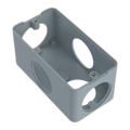CONDULETE MULTIPLO 5 ENTRADAS 1/2 E 3/4" PVC CZ (15)