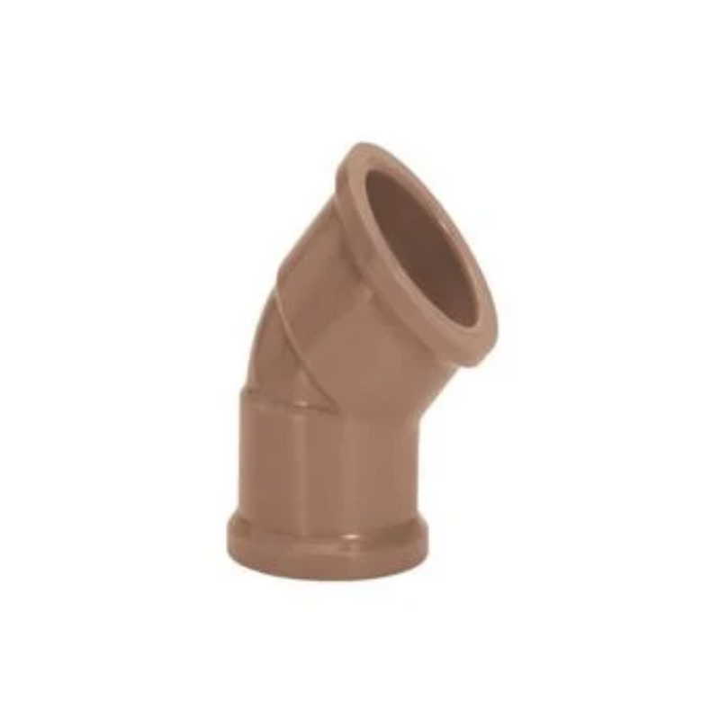 JOELHO SOLD PVC 45X25MM (10120256) FORTLEV