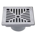 CAIXA COL PVC C/GRELHA SAIDA BAIXO 28X28CM MARTELADA (1421) COSTA NAVARRO