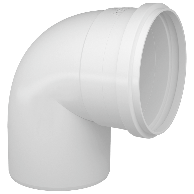 JOELHO EG BR PVC 90X200MM (11132001) FORTLEV