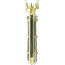 RESISTENCIA 220V 7500W DUCHA  ADV/TOP JET  ELETRONICA  3056F LORENZETTI