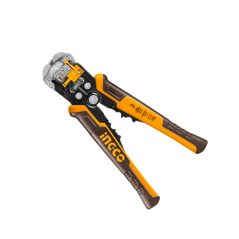 ALICATE P/ ELETRICISTA CORTAR, DECAPAR, CRIMPAR E DETECTOR DE TENSAO (HWSP102429) INGCO