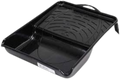 BANDEJA DE PLASTICO 23CM PRETA TIGRE (6116)