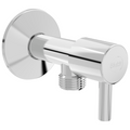 REGISTRO 1/4 VOLTA ABS BRANCO P/ DUCHA HIGIENICA 1/2X1/2 (200219) BLUKIT