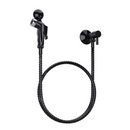 DUCHA HIGIENICA POP BLACK C/ CRIVO REG 1/4 VOLT 120CM (220939) BLUKIT