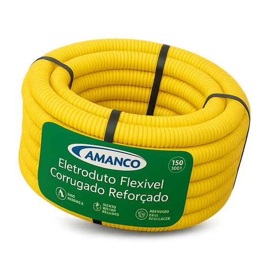 ELETRODUTO CORRUGADO AM 3/4"X50M (10113) AMANCO