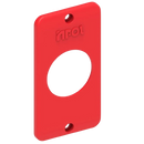 TAMPA P/ CONDULETE 1 TOM RED 3/4 (206) VM"