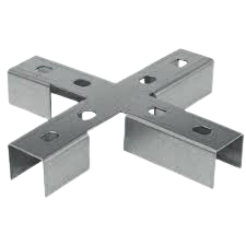 EMENDA INTERNA TIPO "X" 38X38 PERFILADO