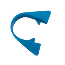 SUPORTE FIXO PPR AZUL 40MM (SF40A) TOPFUSION