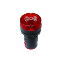 CIGARRA C/LED VERMELHO 220VCA 22MM (12865) JNG