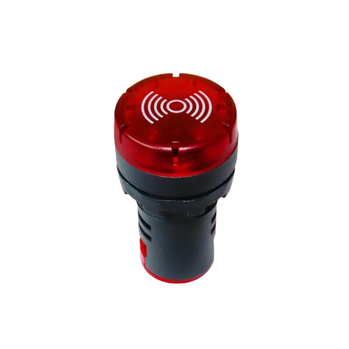 CIGARRA C/LED VERMELHO 220VCA 22MM (12865) JNG
