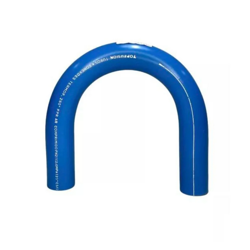 CURVA PPR AZUL 180° 20MM (CU200A) TOPFUSION
